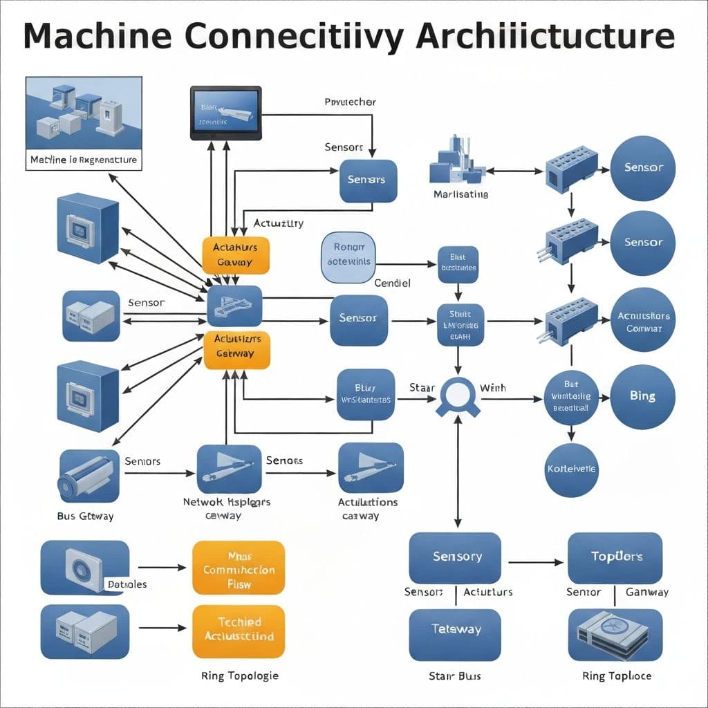 Machine connectivity architecture